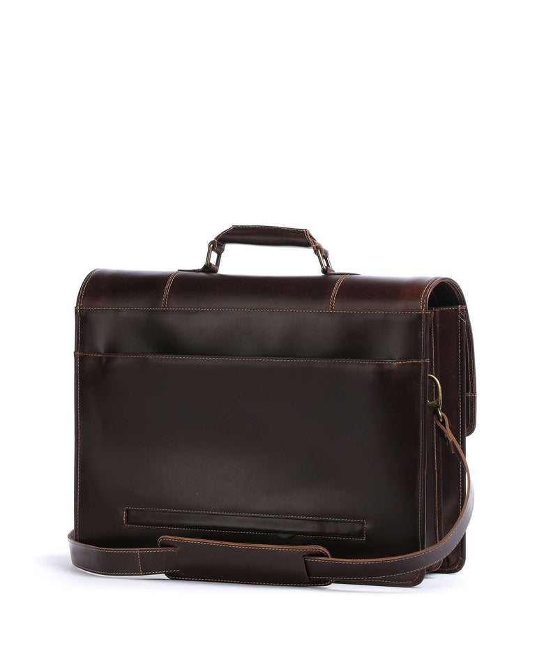 Buckle & Seam Nevada Briefcase brown