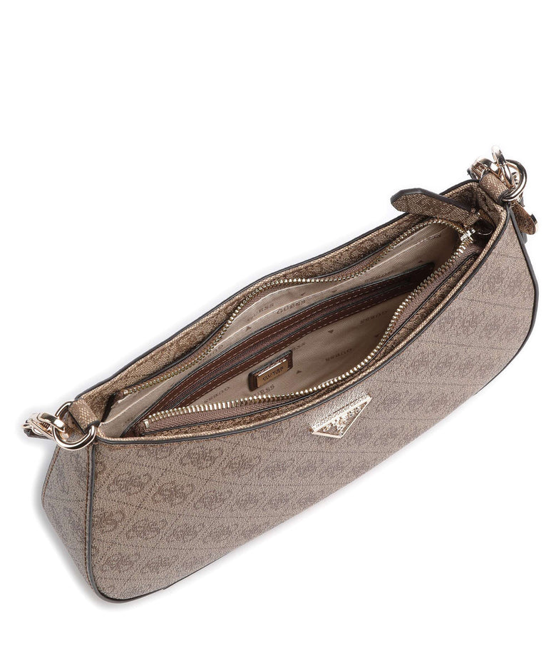 Guess Noelle Shoulder bag latte logo/brown