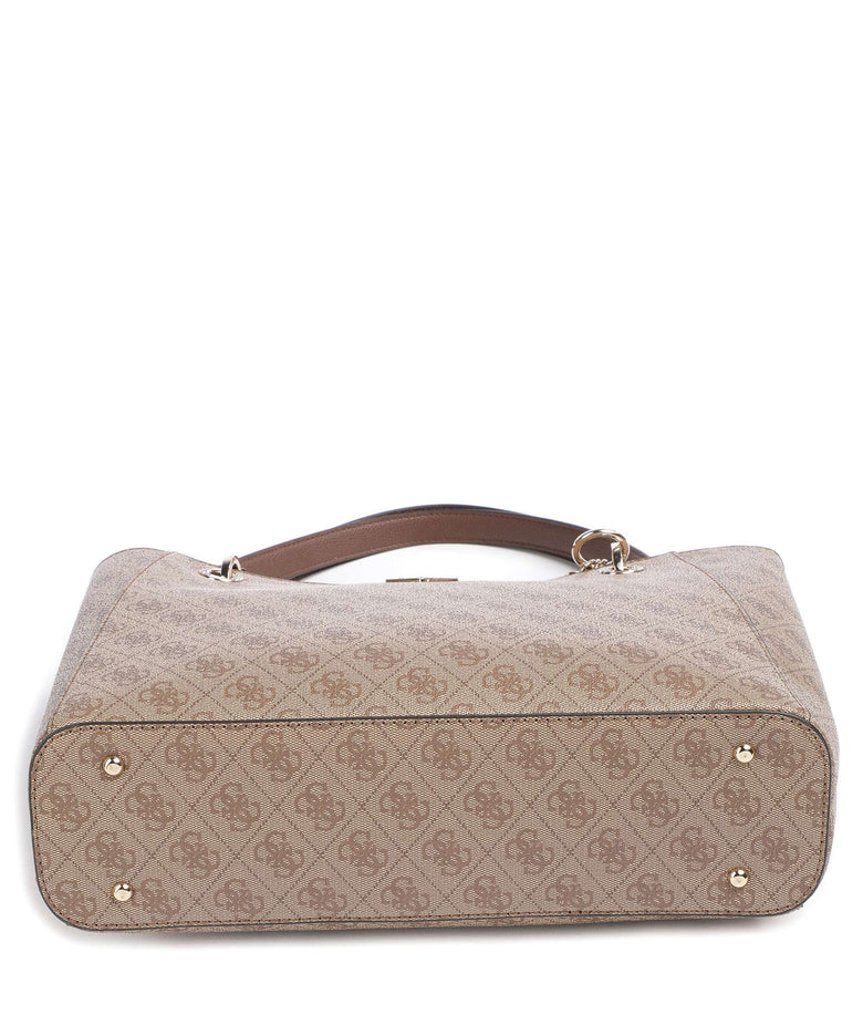 Guess Noelle Tote bag latte logo/brown