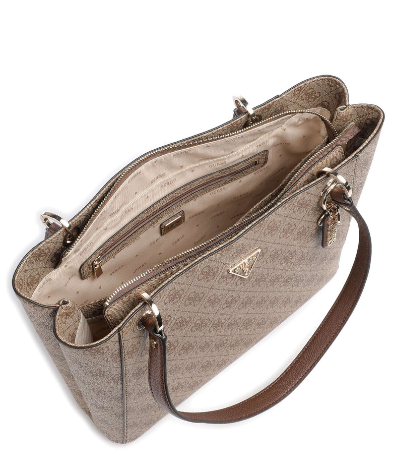 Guess Noelle Tote bag latte logo/brown