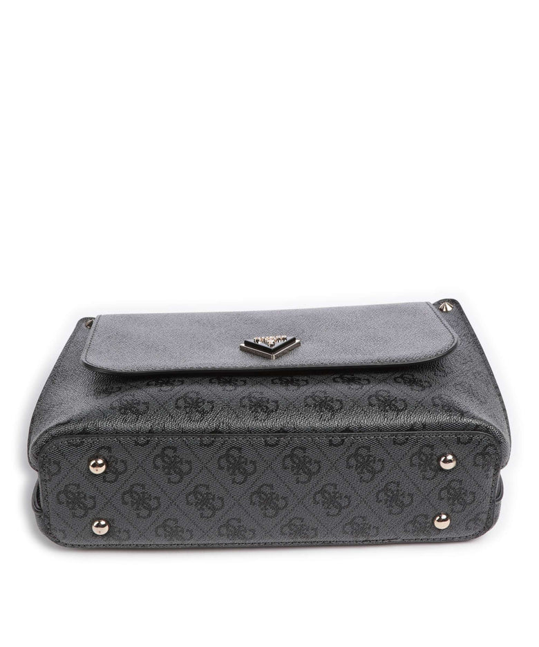 Guess Meridian Crossbody bag coal logo