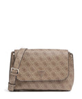 Guess Meridian Crossbody bag latte logo