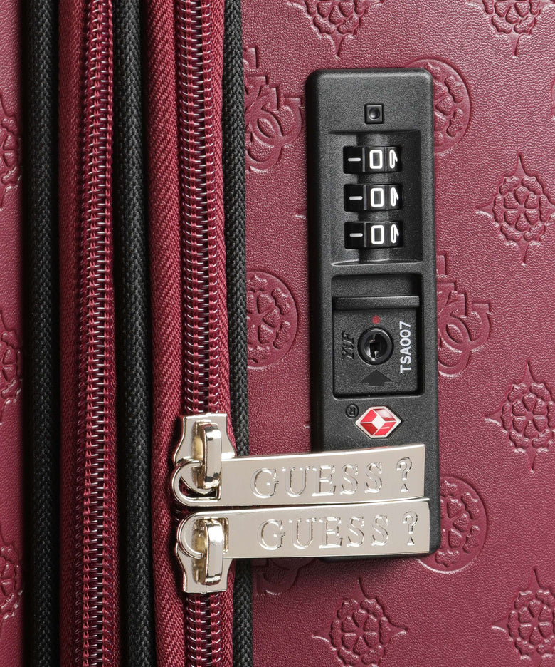 Guess Wilder Spinner (4 wheels) plum