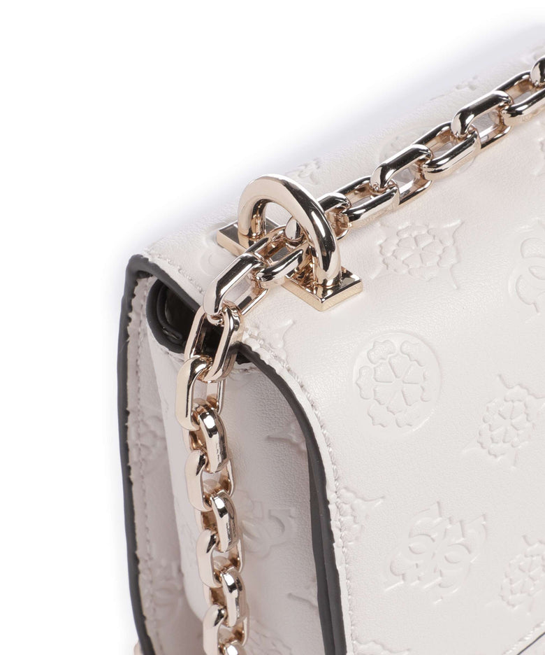 Guess Gerty Peony Shoulder bag offwhite