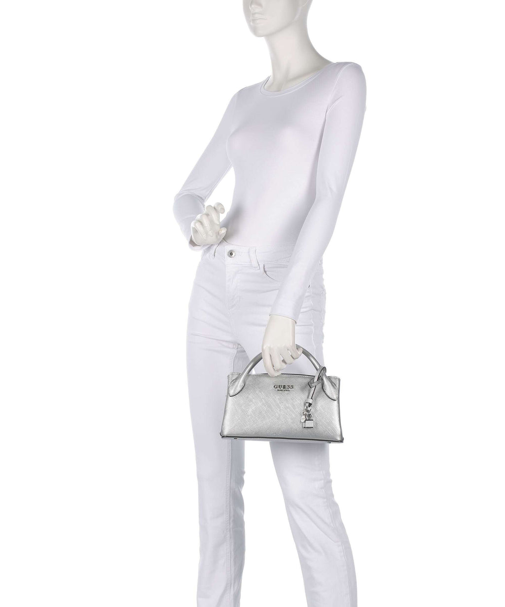 Guess Fedena Handbag silver