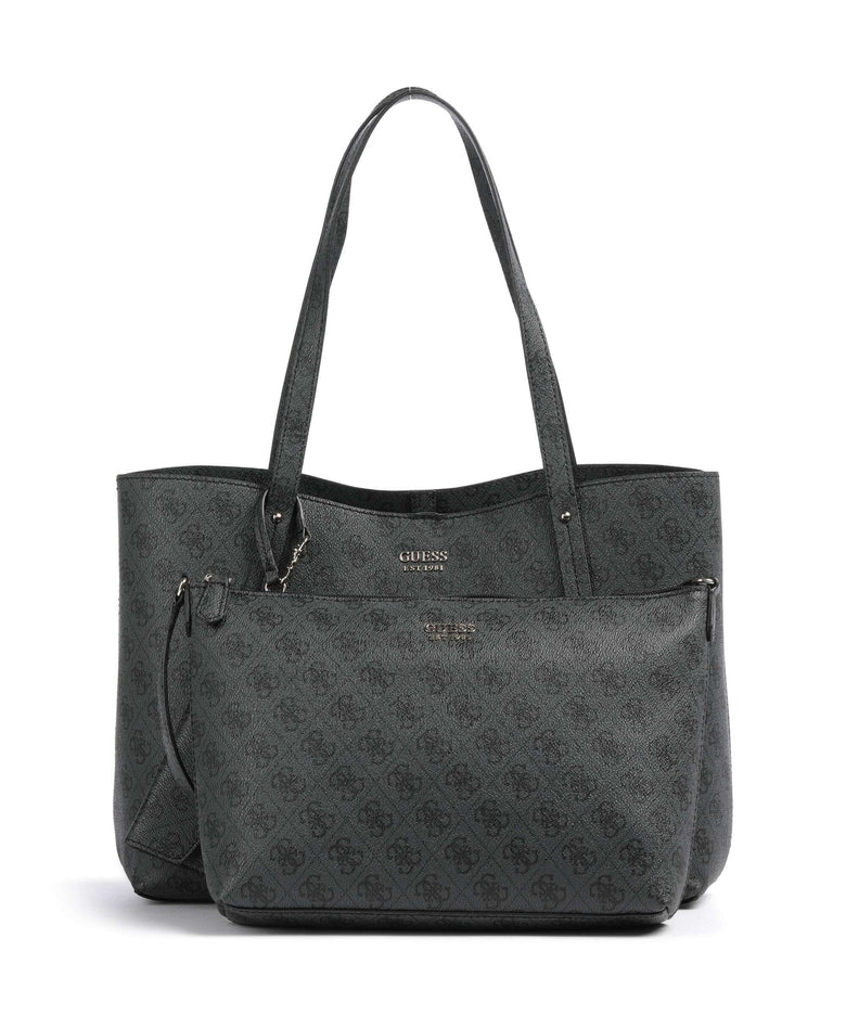 Guess Brenton Tote bag coal logo