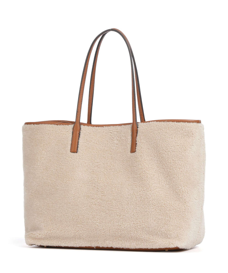Guess Victtoria Large Tote bag natural/cognac
