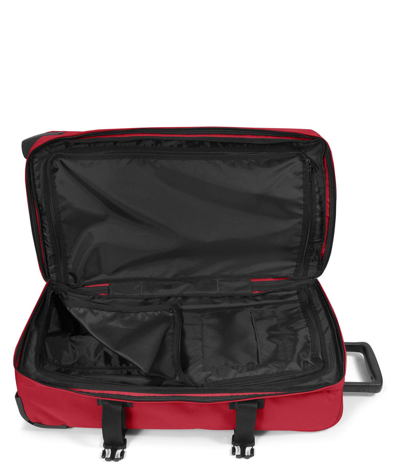 Eastpak Tranverz M Travel bag with wheels beet burgundy