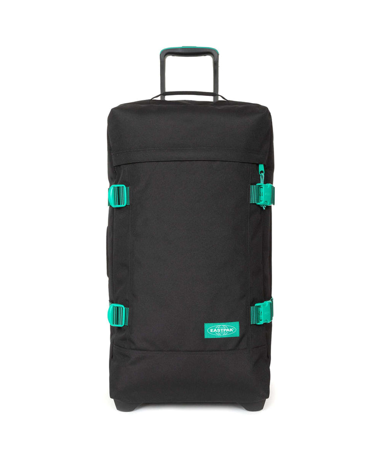 Eastpak Tranverz L Travel bag with wheels kontrast stripe black