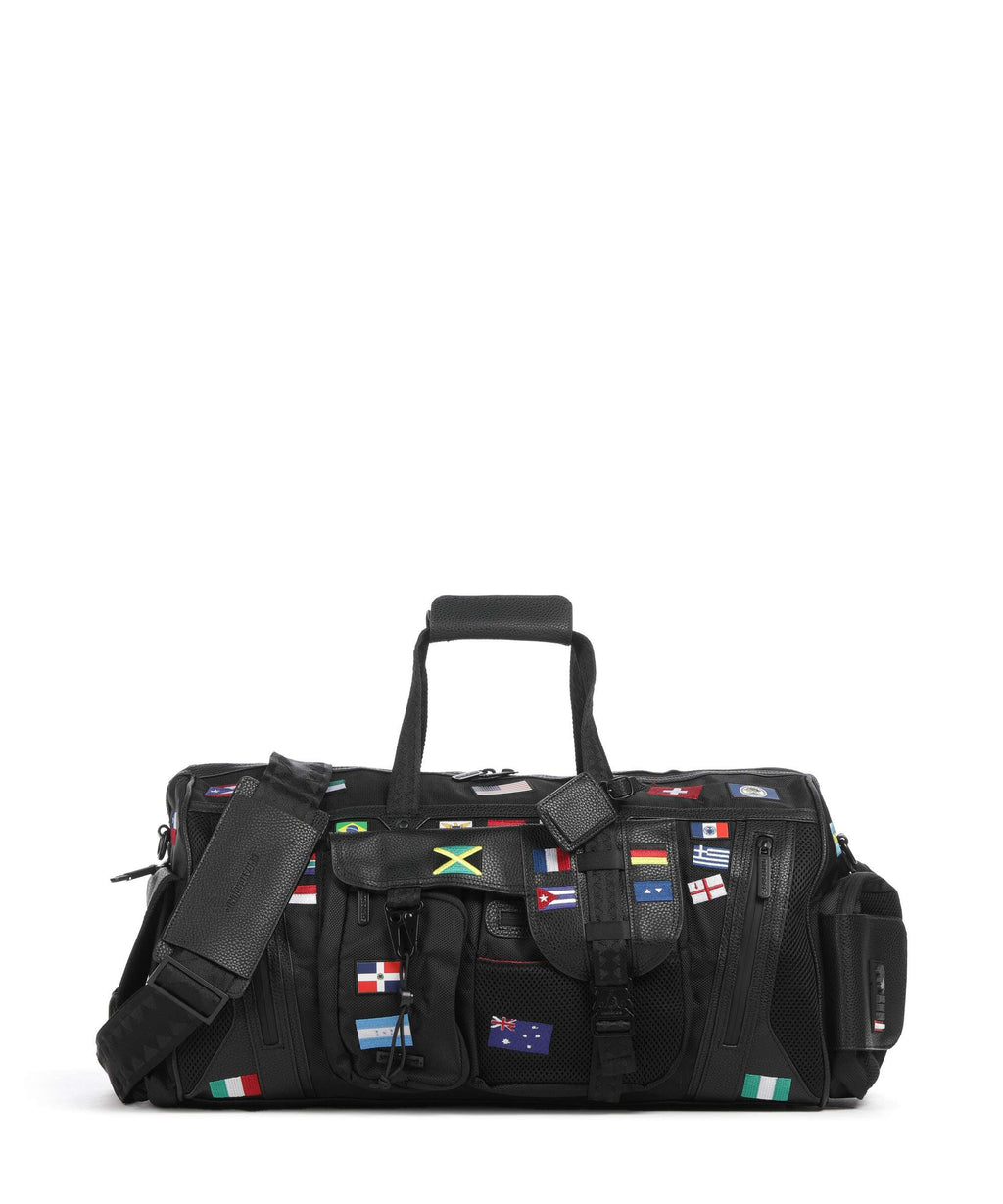 Sprayground James Flags Weekend bag black