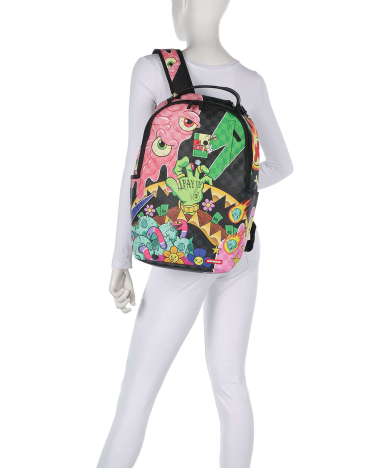Sprayground Zombie Collage Backpack multicolour