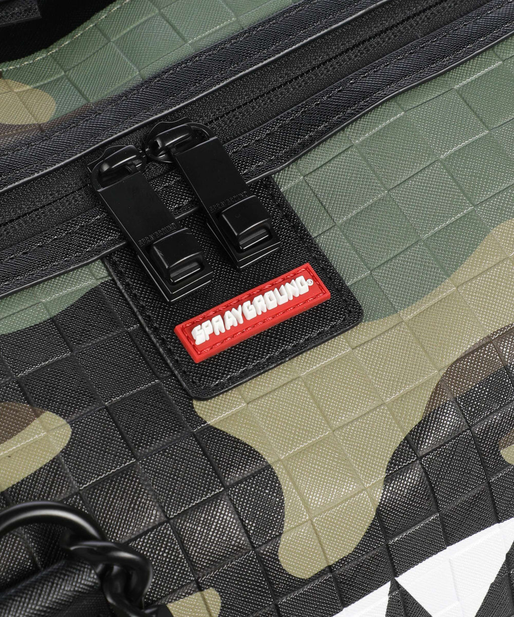 Sprayground Woodland Camo Check Weekend bag multicolour