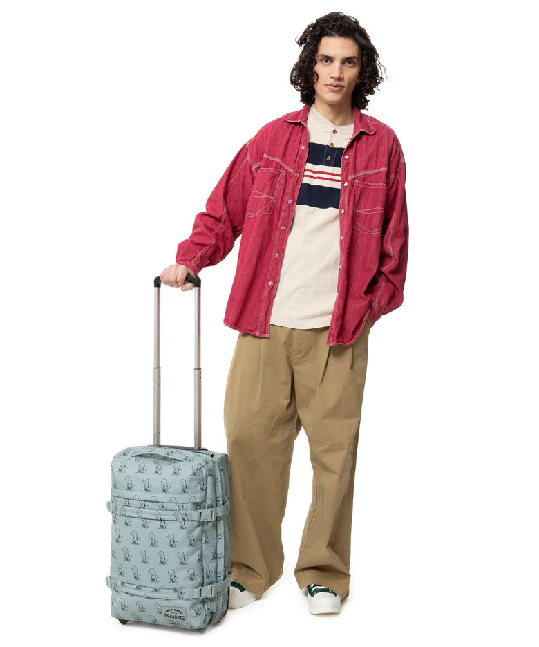 Eastpak Transit'R S Travel bag with wheels peanuts mint