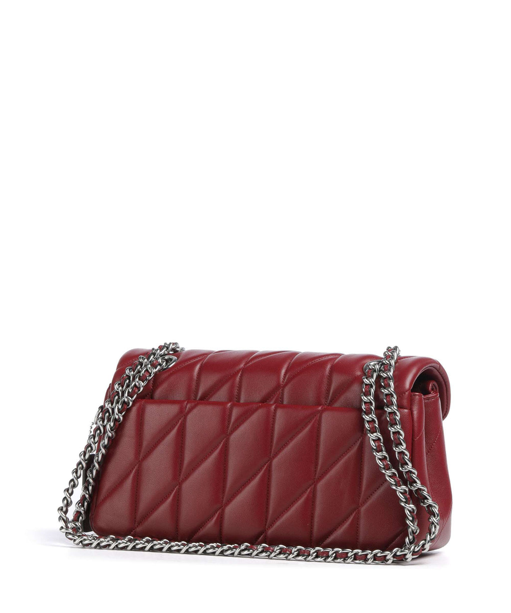 Coach Tabby Quilted 26 Shoulder bag dark ruby