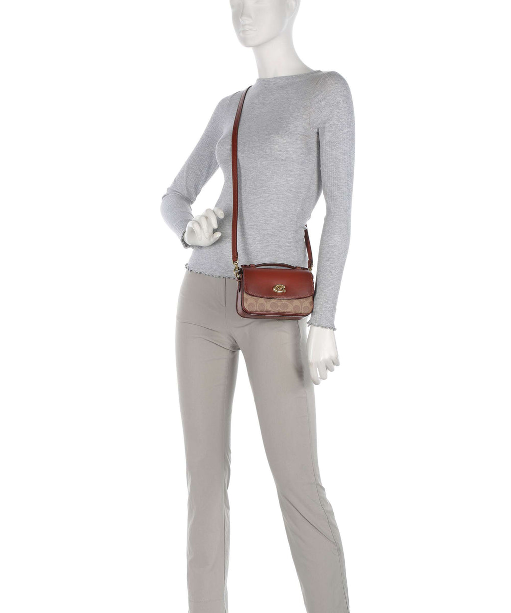 Coach Cassie 17 Crossbody bag tan rust