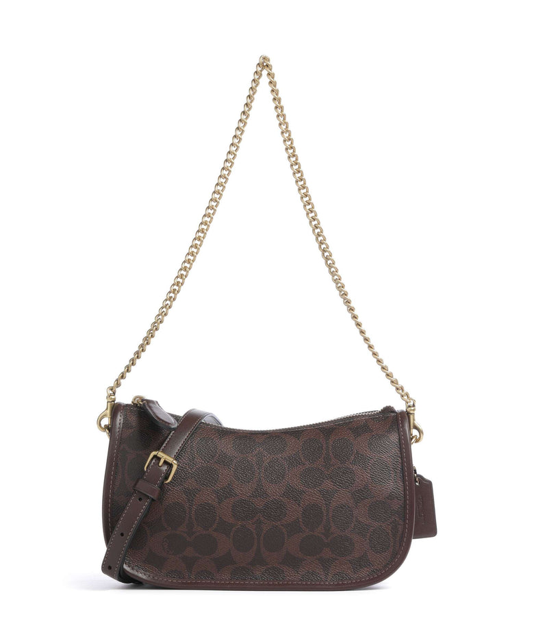 Coach Waverly Signature Shoulder bag maple