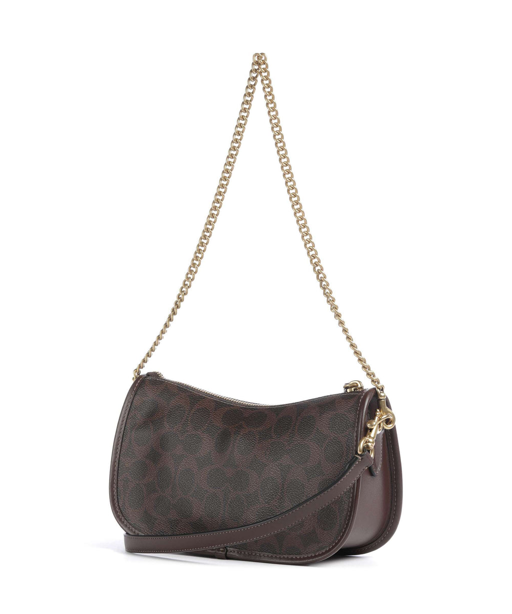 Coach Waverly Signature Shoulder bag maple