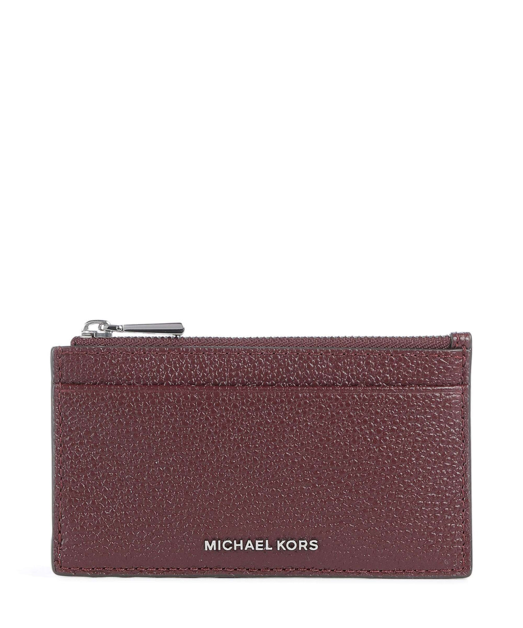 Michael Kors Jet Set Credit card holder oxblood