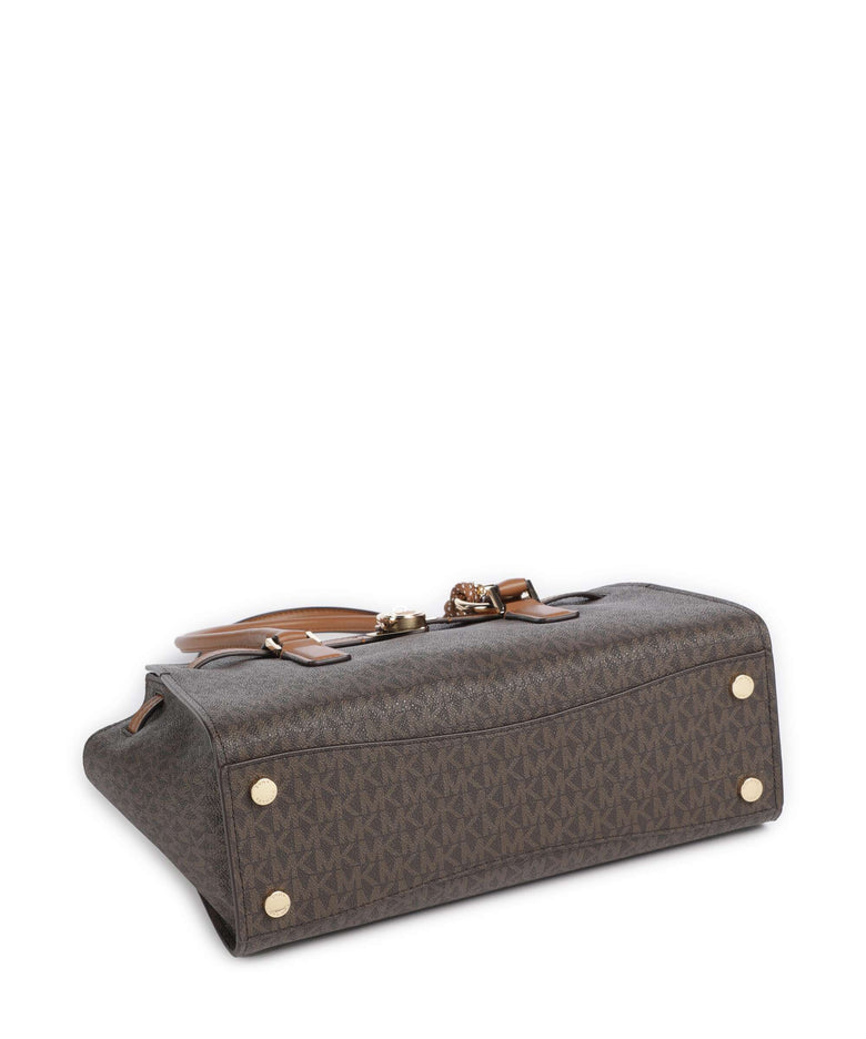 Michael Kors Hamilton Moderne Small Shoulder bag brown/acorn