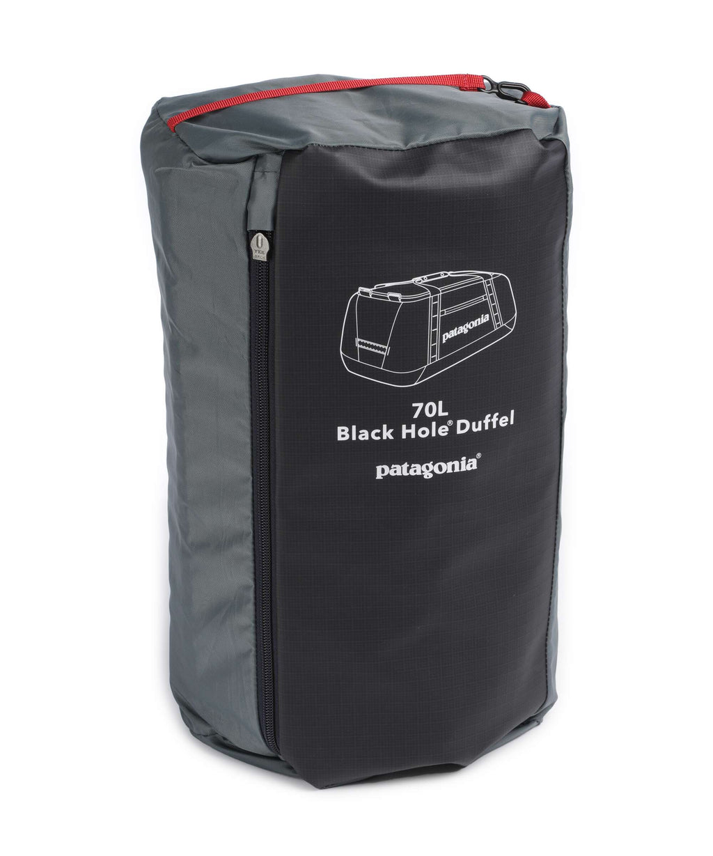 Patagonia Black Hole 70 Travel bag smolder blue w/amanita red
