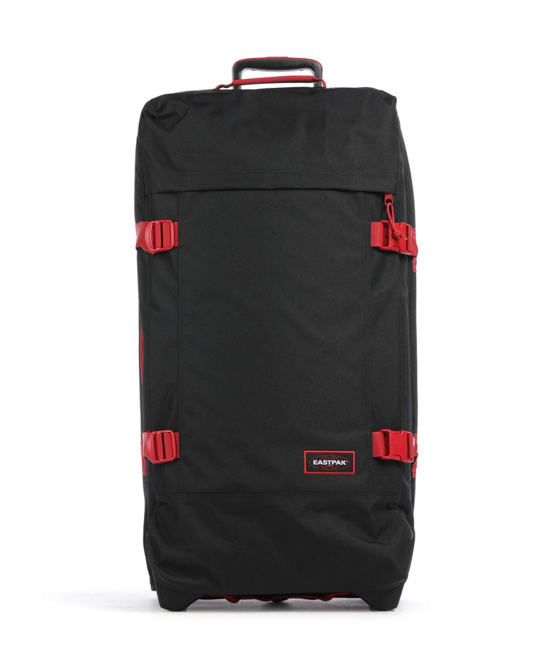 Eastpak Tranverz L Travel bag with wheels kontrast scarlet