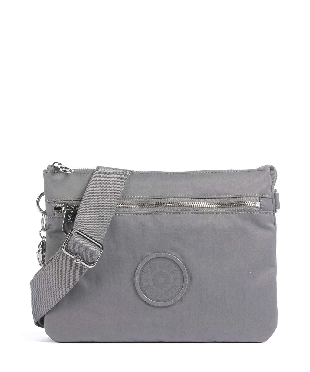 Kipling Charm Riri L Zip Crossbody bag grey spice