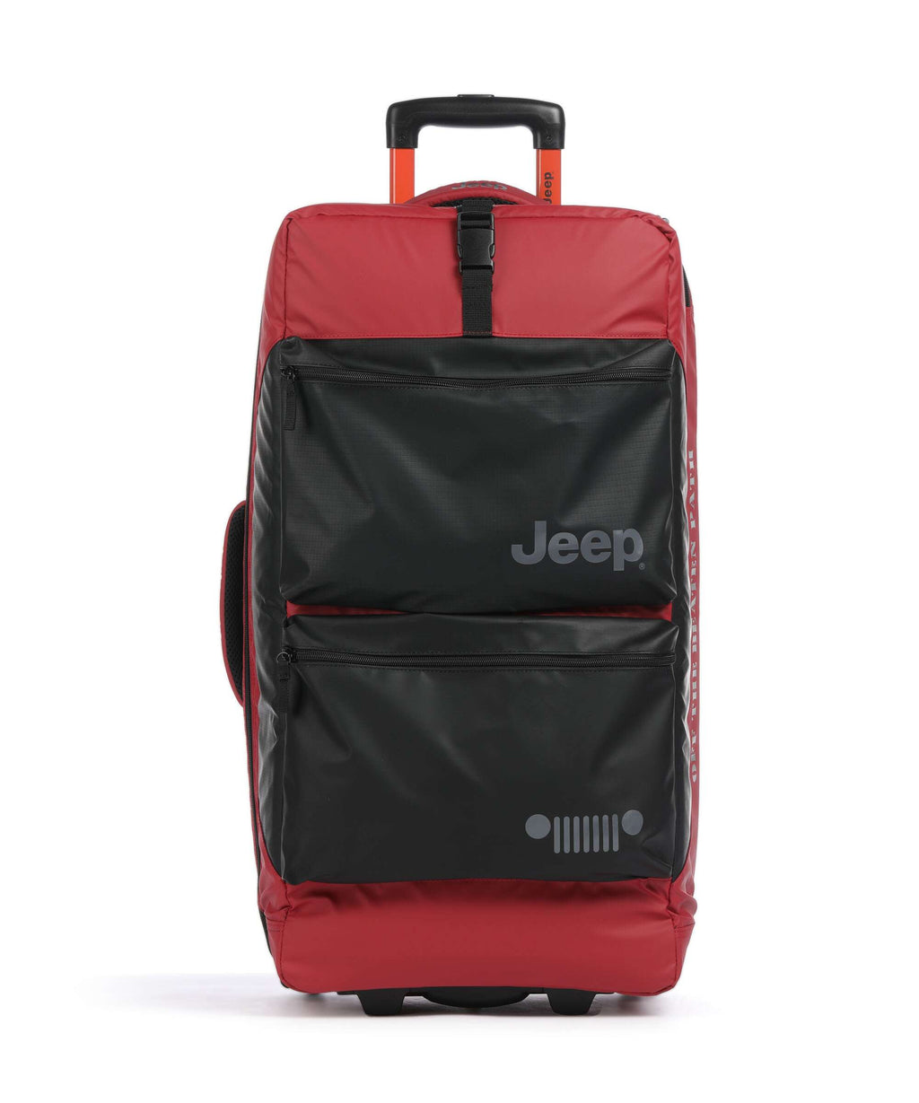 Jeep JS006B 73 Travel bag with wheels chili pepper red