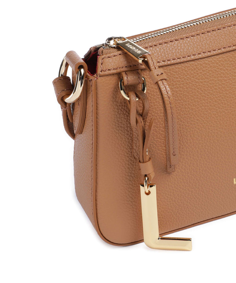 Lancel Faubourg Mini Crossbody bag camel