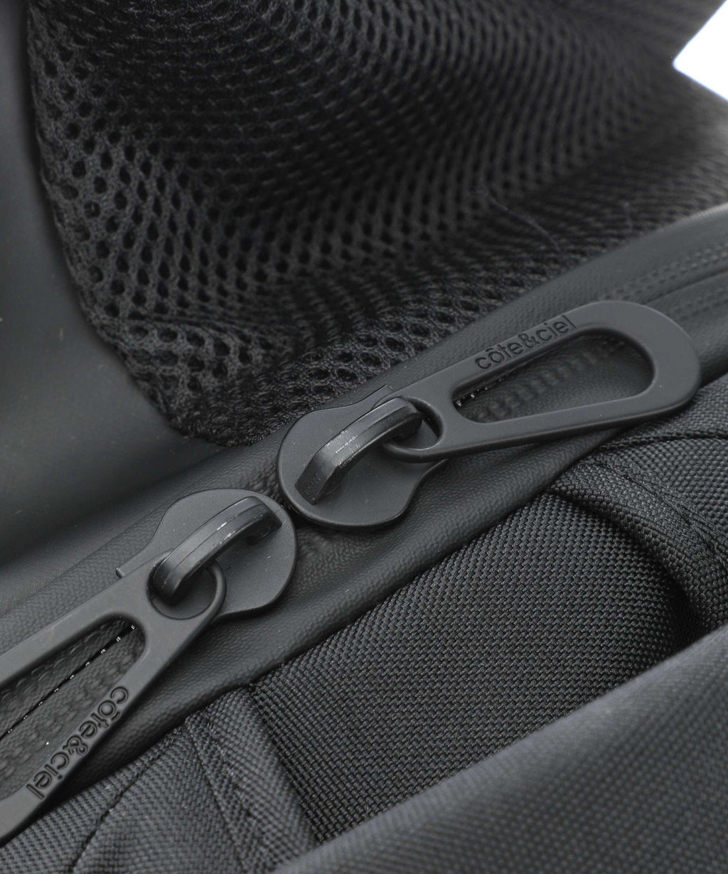 Côte&Ciel Obsidian Isar Medium Backpack black