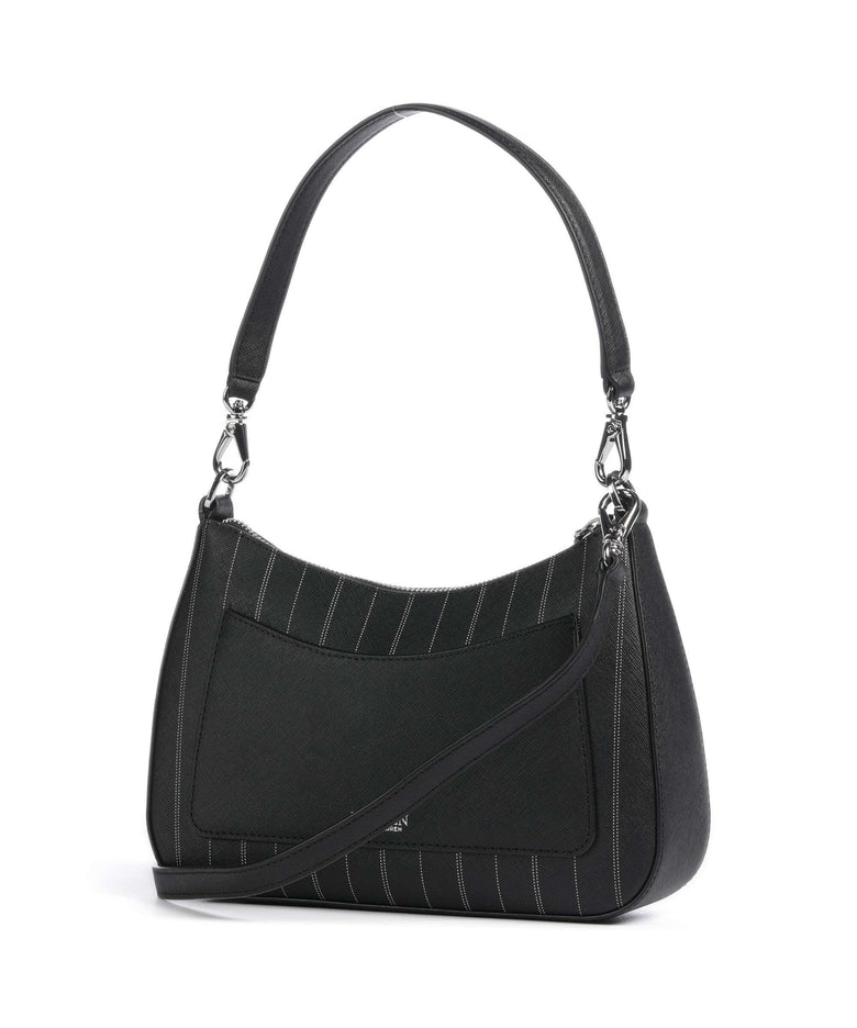 Lauren Ralph Lauren Danni 26 Shoulder bag pinstripe black/explorer sand