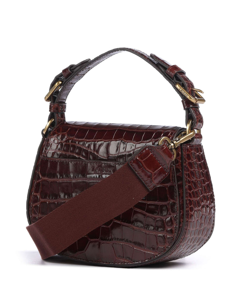 Lauren Ralph Lauren Tanner Medium Crossbody bag dark mahogany