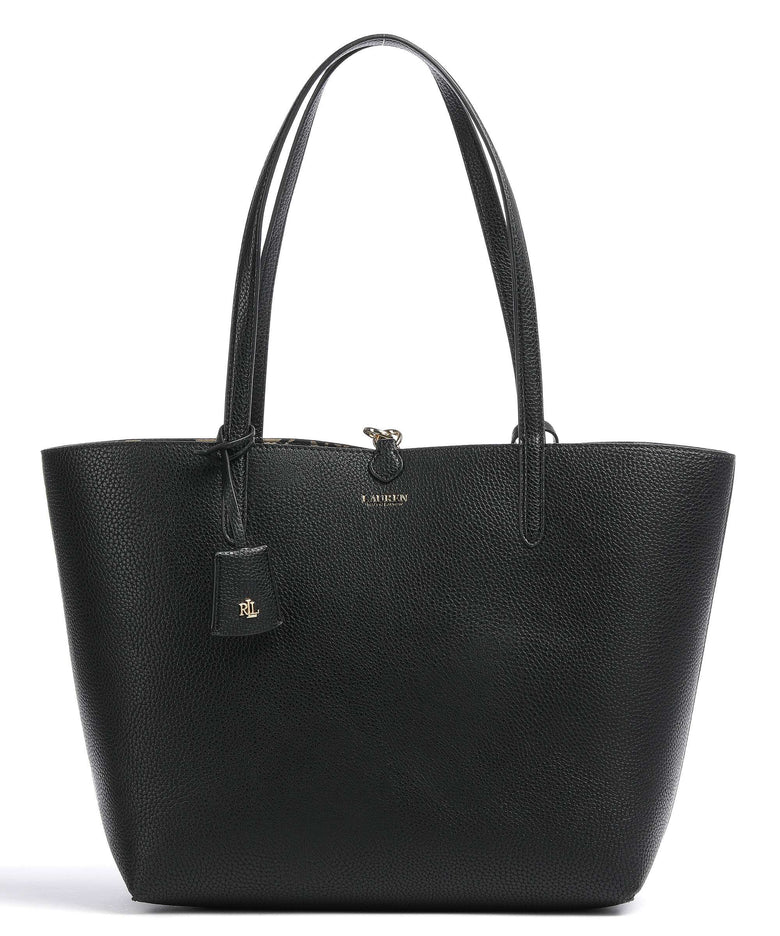 Lauren Ralph Lauren Large Tote bag black/modern palms print