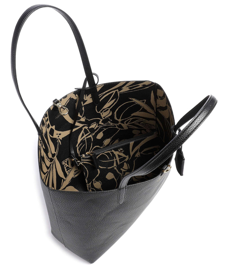 Lauren Ralph Lauren Large Tote bag black/modern palms print
