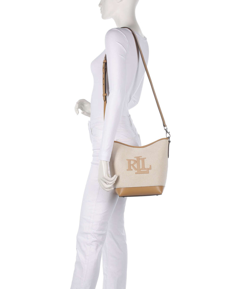 Lauren Ralph Lauren Witley Medium Bucket bag natural buff