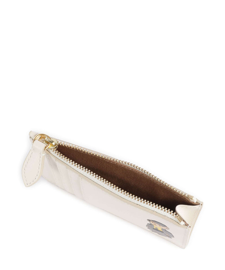 Polo Ralph Lauren Bear Holiday Credit card holder ivory