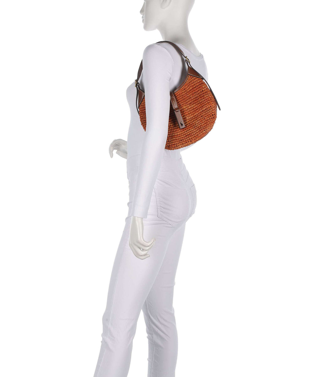 Polo Ralph Lauren ID Collection Small Hobo bag sequoia/cuoio