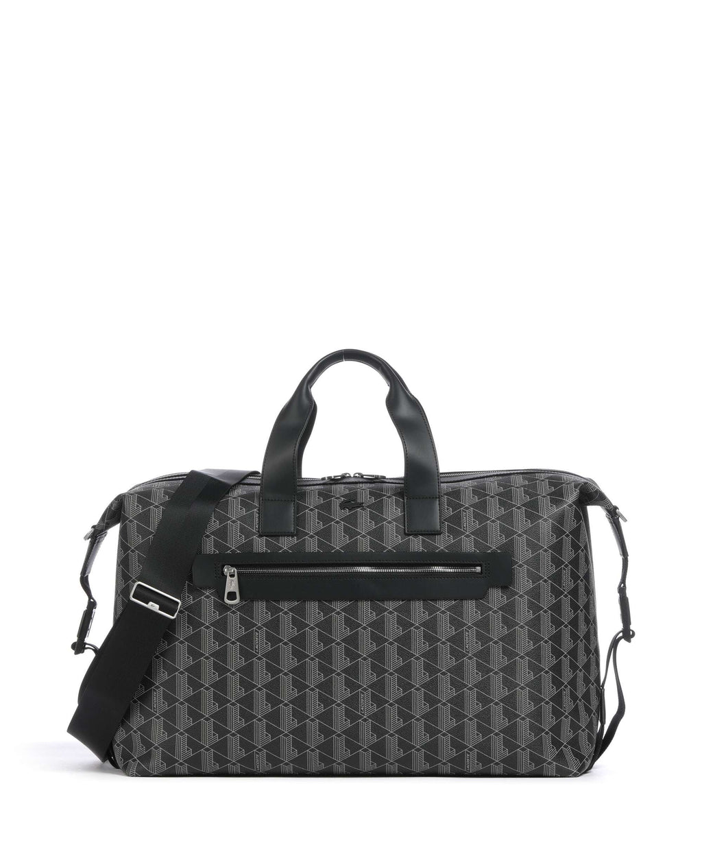 Lacoste The Blend Weekend bag monogram noir/gris