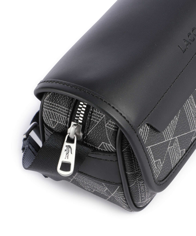 Lacoste The Blend Crossbody bag monogram/noir/gris