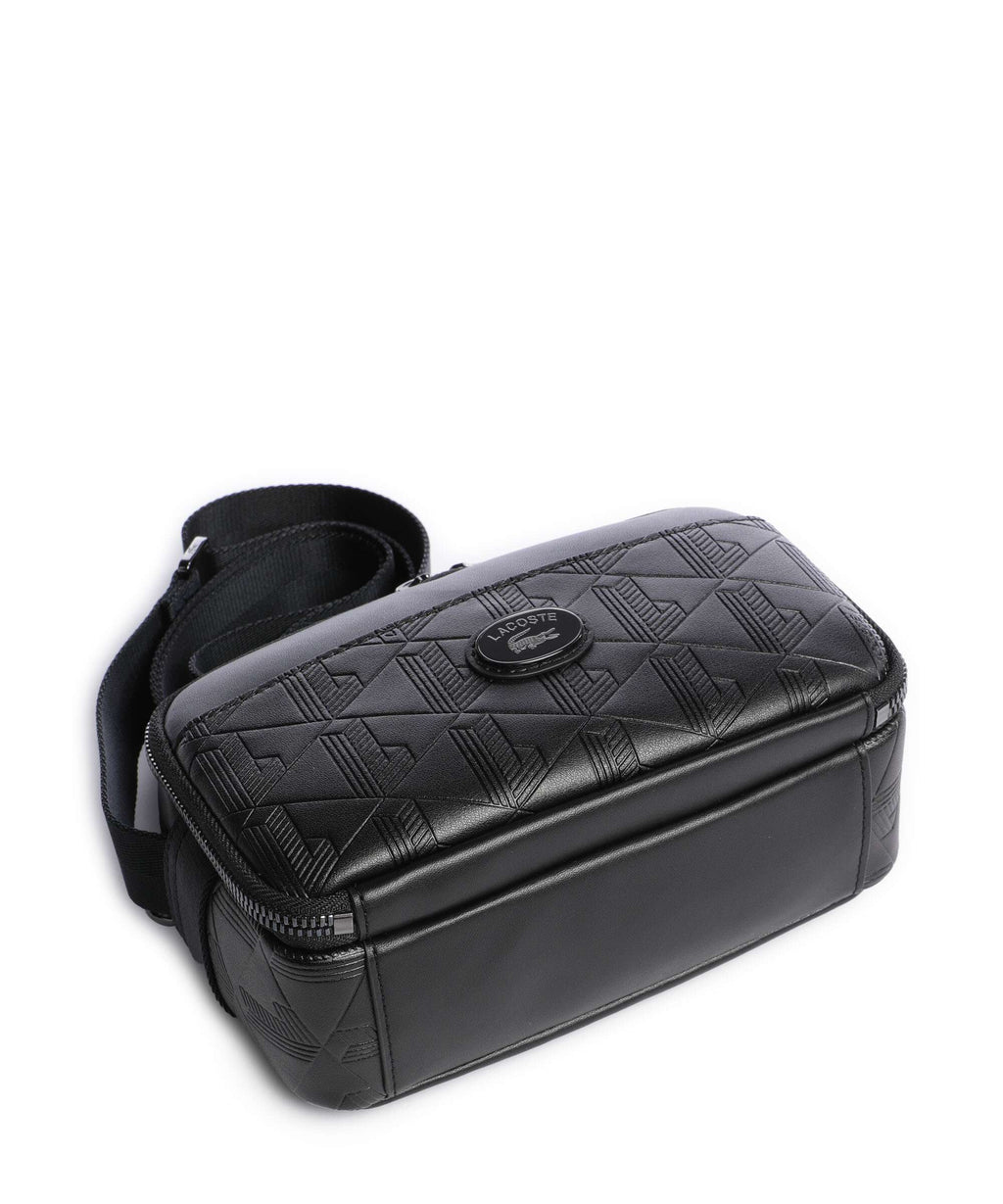 Lacoste Nomogramme Crossbody bag noir
