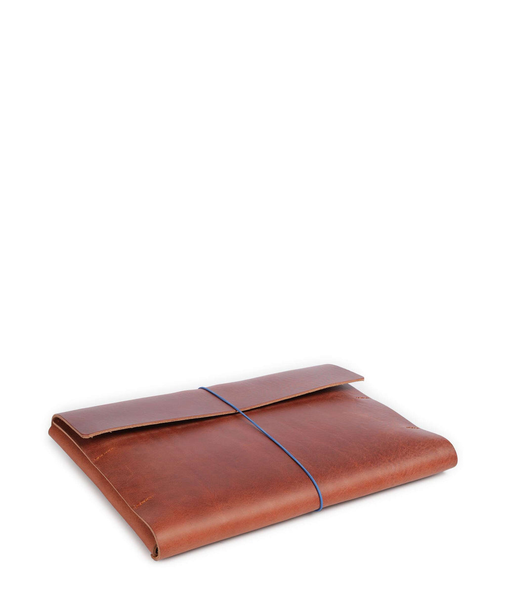 Harold's Keeper Laptop case cognac