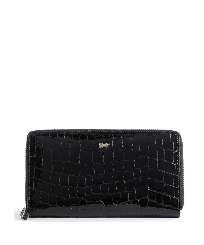 Braun Büffel Verona Wallet schwarz