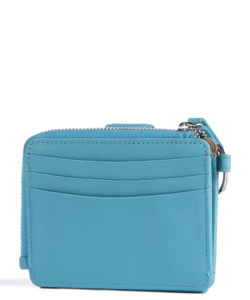 Braun Büffel Joy Credit card holder türkis