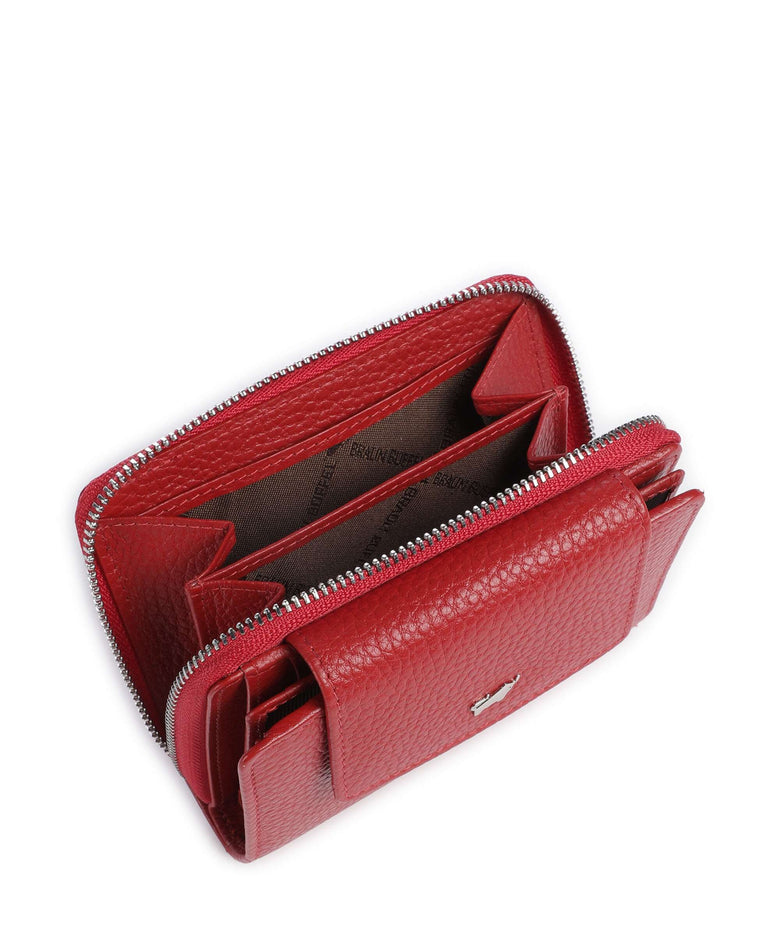 Braun Büffel Hanna Wallet red
