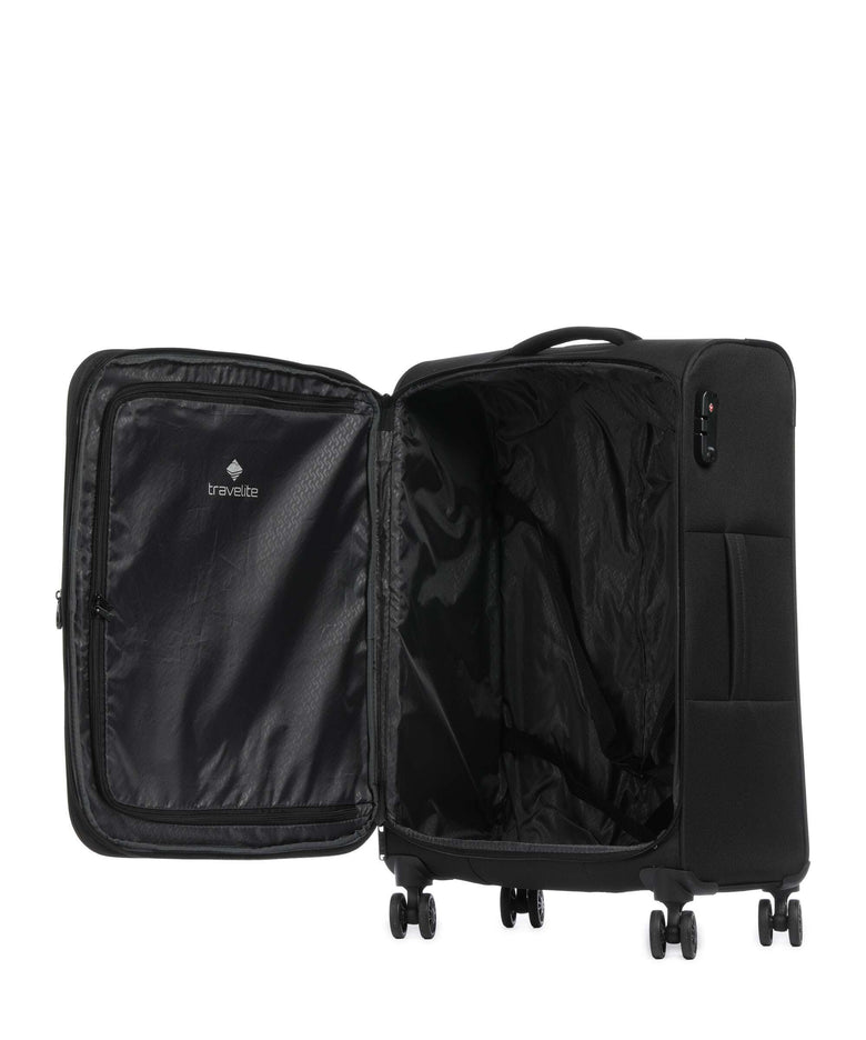 Travelite Rügen Suitcase set (4 wheels) schwarz
