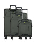 Travelite Briize Suitcase set (4 wheels) khaki