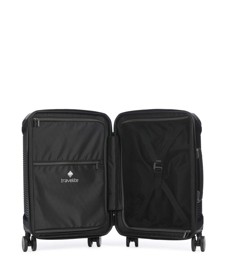 Travelite Millenium Spinner (4 wheels) black