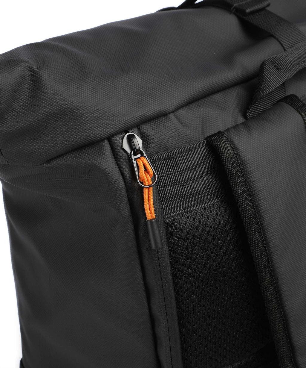 Travelite Briize M Rolltop backpack black