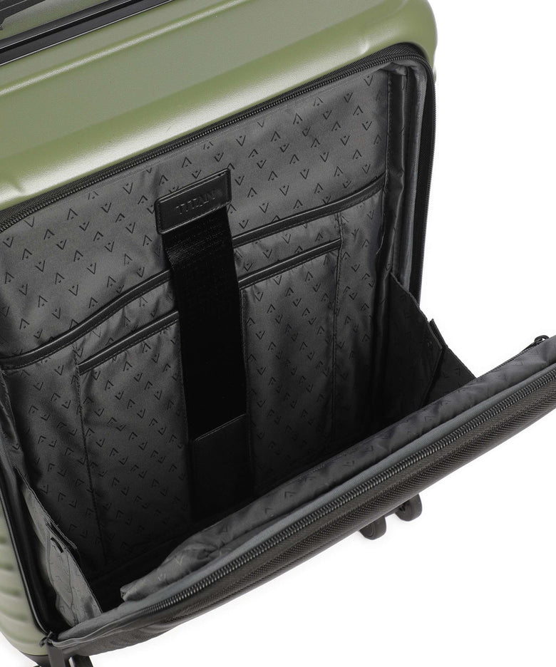 Titan Overseas Spinner (4 wheels) forest green