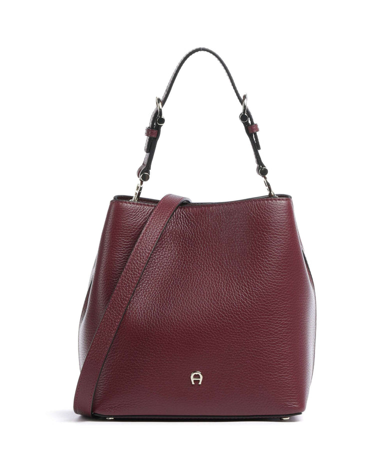 Aigner Delia S Bucket bag burgundy