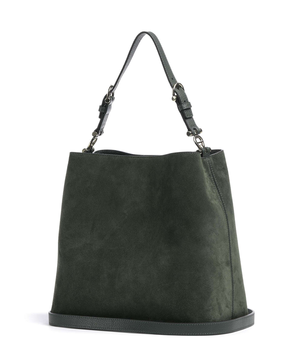 Aigner Delia M Hobo bag hunter green